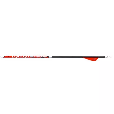Carbon Express 51110 Maxima Triad XSD Arrows 350 2 Inches, Vanes, Black, 6 Pack