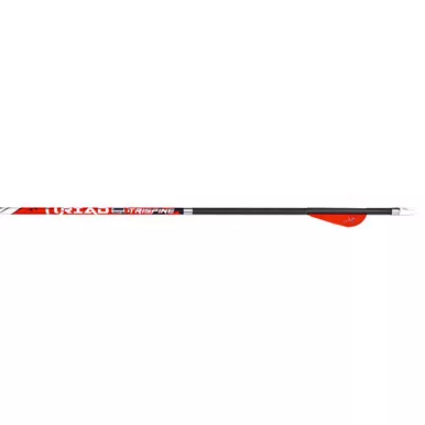 Carbon Express 51111 Maxima Triad XSD Arrows 300 2 Inches, Vanes, Black, 6 Pack