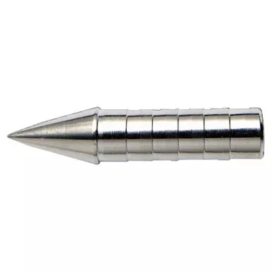 Carbon Express 55947 Pin Points Tank 23D 80 Grain, #2, Silver, 12 Pack