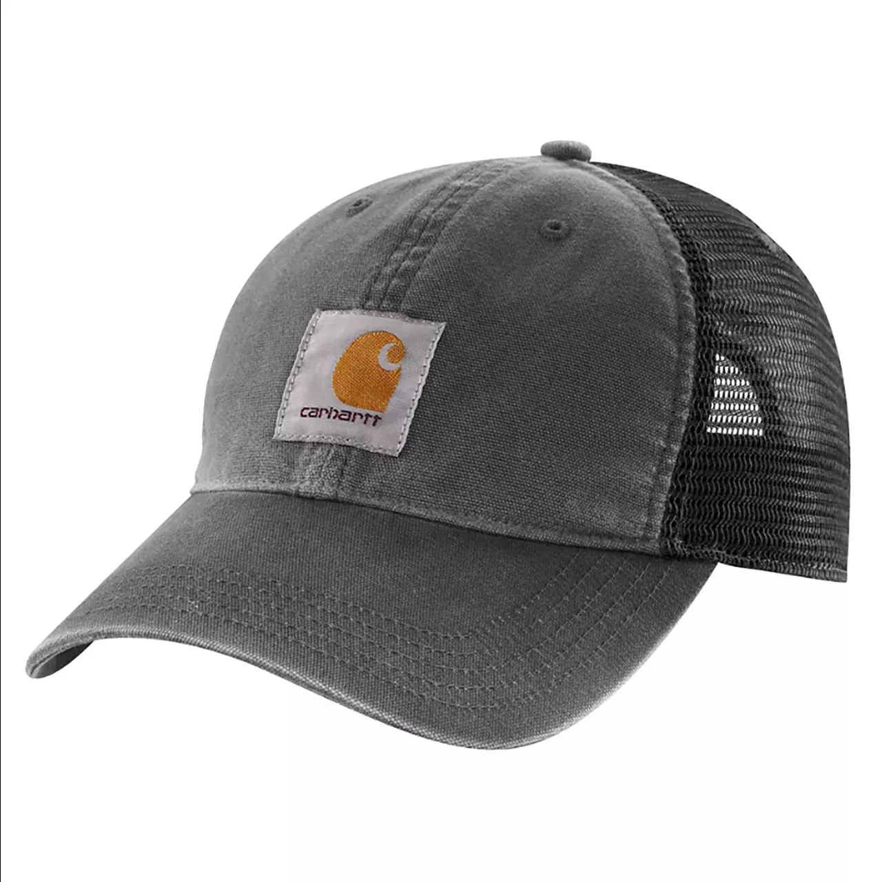 Carhartt Canvas Mesh-Back Adjustable Cap – Black