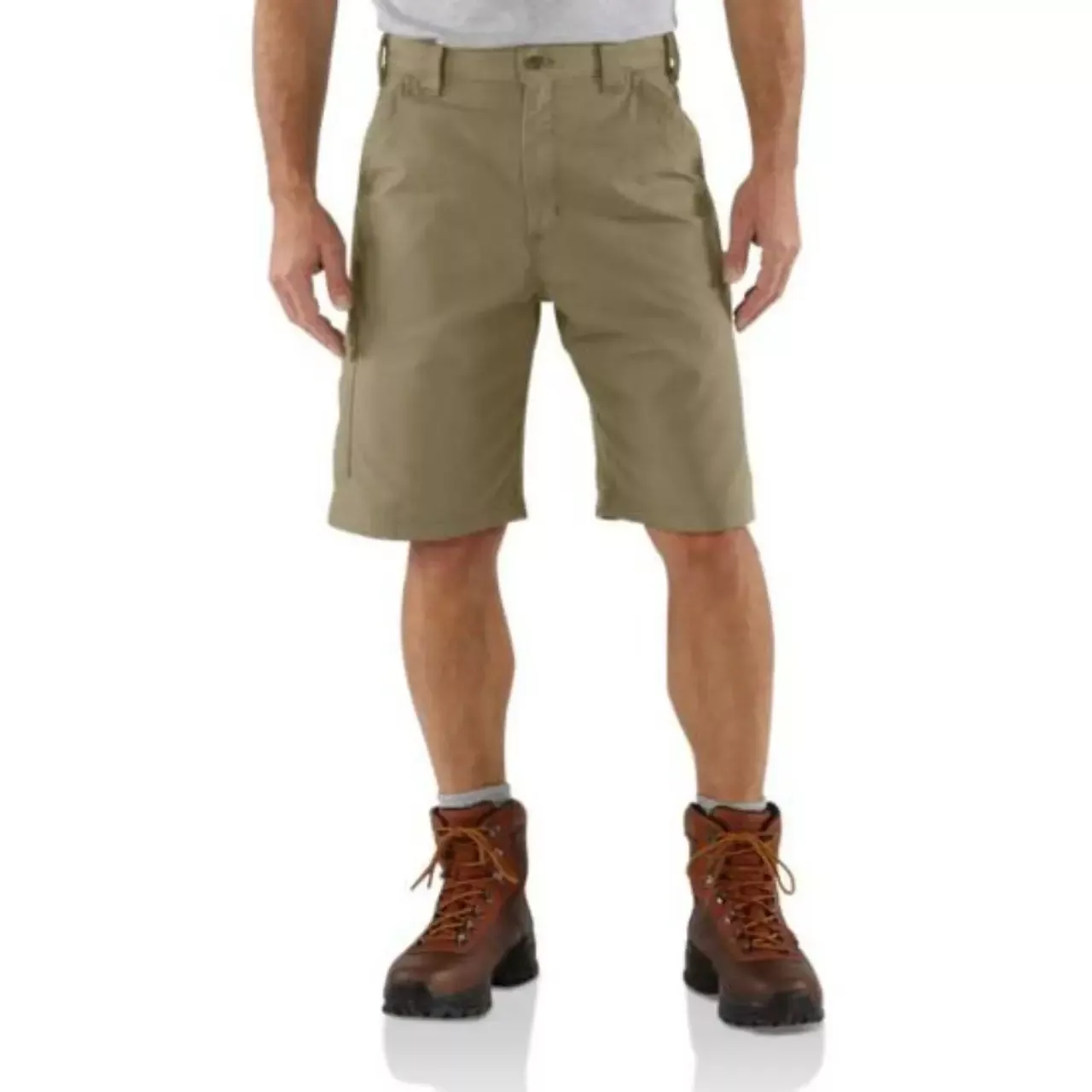 Carhartt Men’s Loosel Fit 10″ Utility Work Shorts – Dark Khaki
