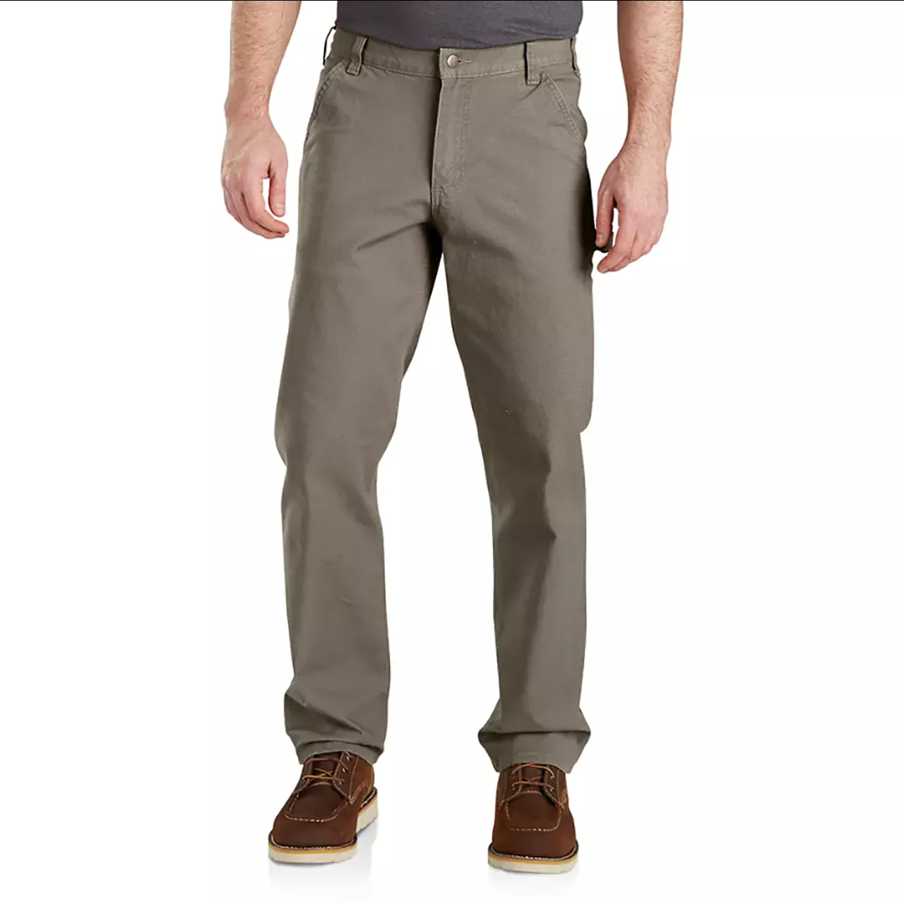 Carhartt Men’s Rugged Flex Duck Relaxed Fit Utility Work Pants – Desert