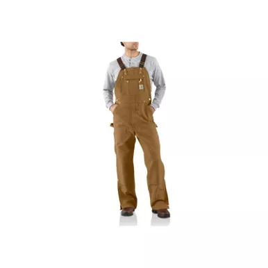 Carhartt Mens Zip to ThighBib Overalls