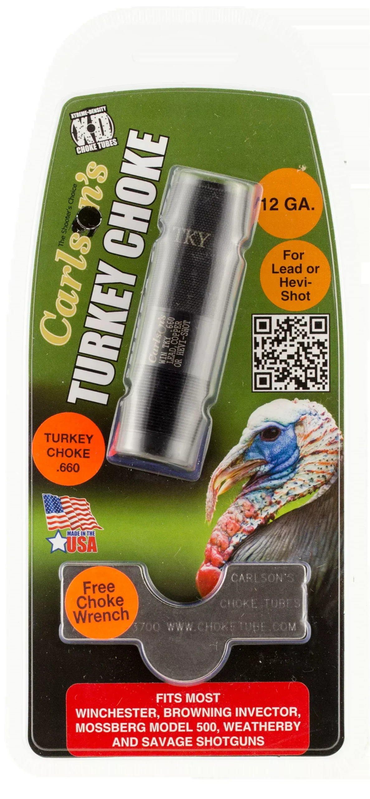 Carlsons Choke Tube Extended – Turkey 12ga .660 Invector