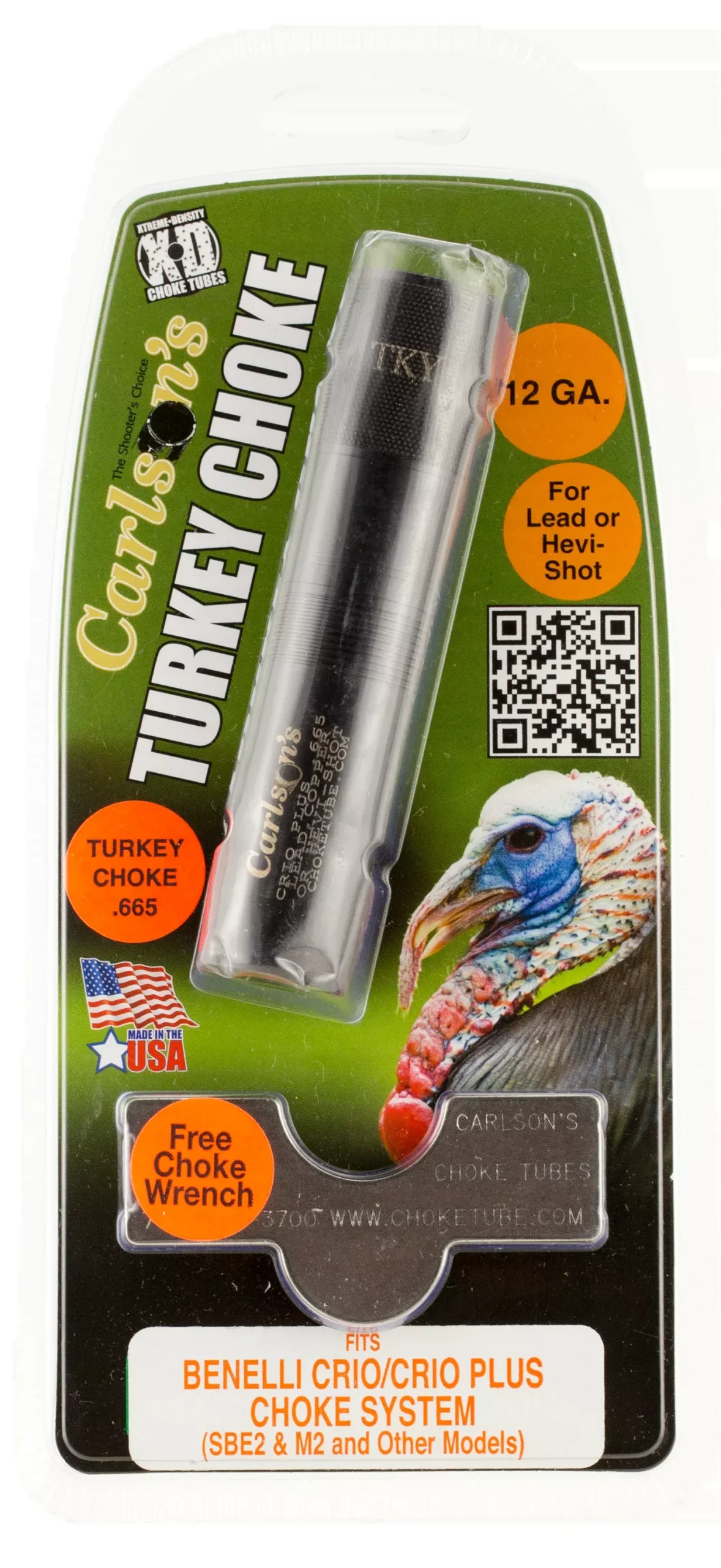 Carlsons Choke Tube Extented - Turkey 12ga Crio/crio+!