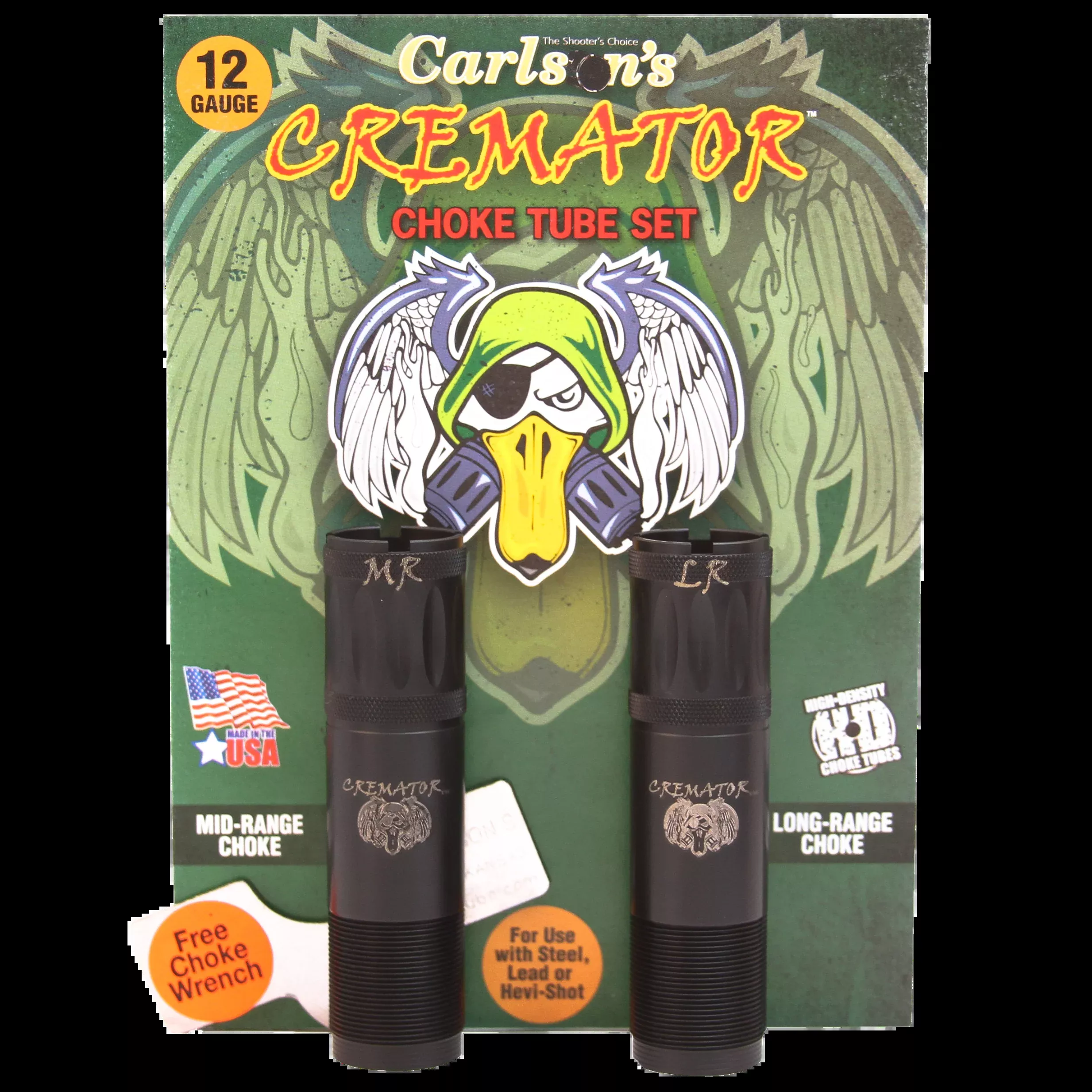 Carlsons Cremator Non Ported Choke Tube 12 Ga. Remington Mr And Lr 2 Pack