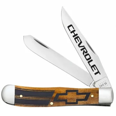 Case Knives Chevrolet Trapper Folding 4.1" Antique Bone