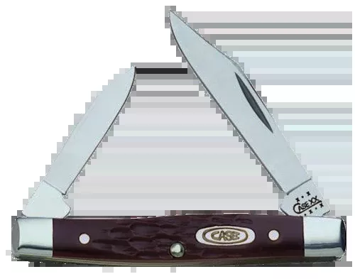 Case Pen, Case 00083 Brown Synthetic Small Pen