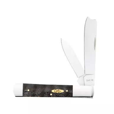 Case Smooth Black Curly Oak Wood Razor