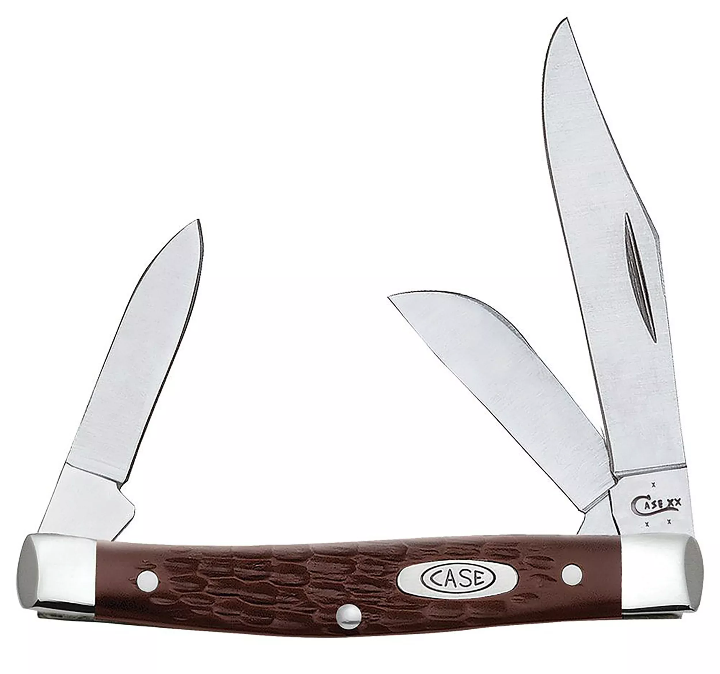 Case Stockman, Case 00106 Brown Syn StandardJig Med Stockman