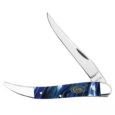 Case XX Medium Toothpick Ocean Blue Kirinite 70562 Stainless Folding Pocket Knife