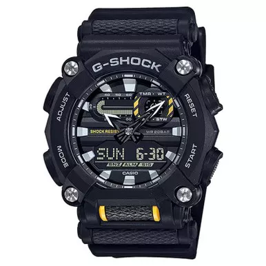 CASIO G-Shock All Matte Black World Time Watches (GA900-1A)