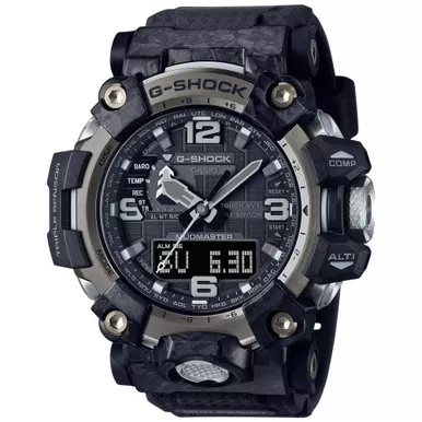 CASIO G-Shock Tactical Mudmaster Black Solar Powered Analog-Digital Watches (GWG2000-1A1)