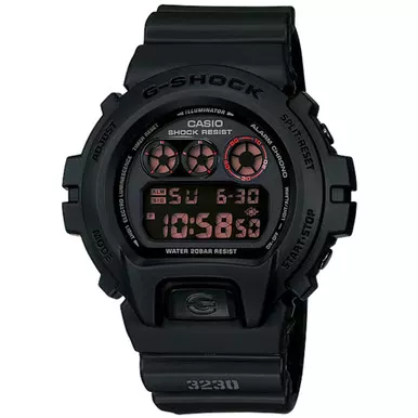 CASIO Men's G-Shock Classic Black Digital Watches (DW6900MS-1CR)