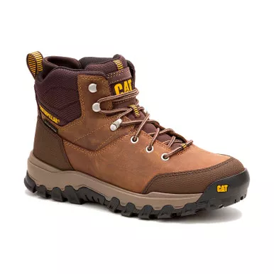 CAT Mens Threshold Rebound Hiker Waterproof Bison Work Boots (P51092)