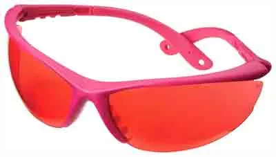 Champion Shooting Glasses – Pink Frame/rose Red Lenses