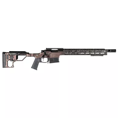 Christensen Arms 8010301600 Modern Precision 223 Rem 16" Threaded Carbon Fiber Barrel 5+1, Black Nitride Finish, Desert Brown Anodized Folding Stock, Polymer Grip