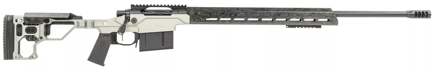 Christensen Arms Modern Precision 300 PRC Rifle 26″ Tungsten Anodized Billet Chassis with Black 8010307600