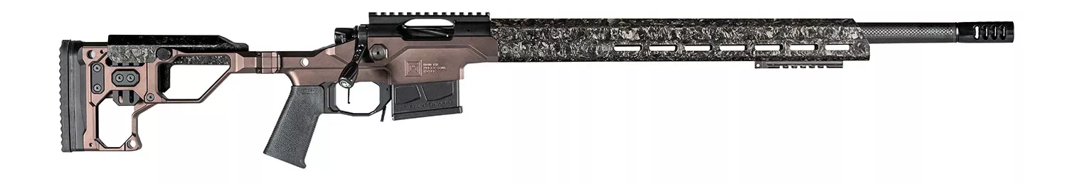 Christensen Arms Modern Precision Full Size 6.5 Creedmoor Rifle 5+1, 24″ Carbon Fiber Target Profile/Threaded Steel Barrel 8010300902