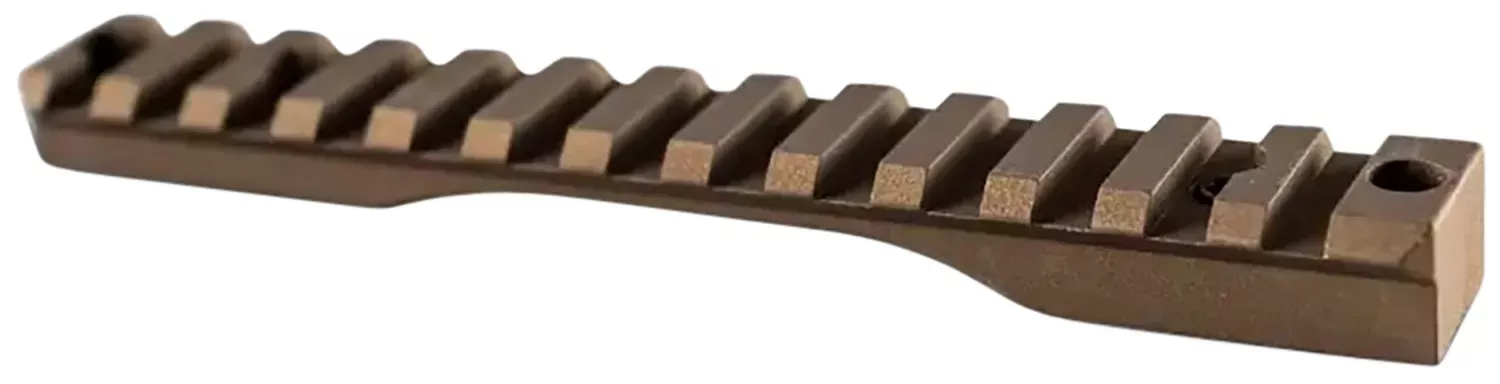Christensen Arms One Piece Scope Base-STD Rem 700 Action Burnt Bronze Cerakote 20 MOA