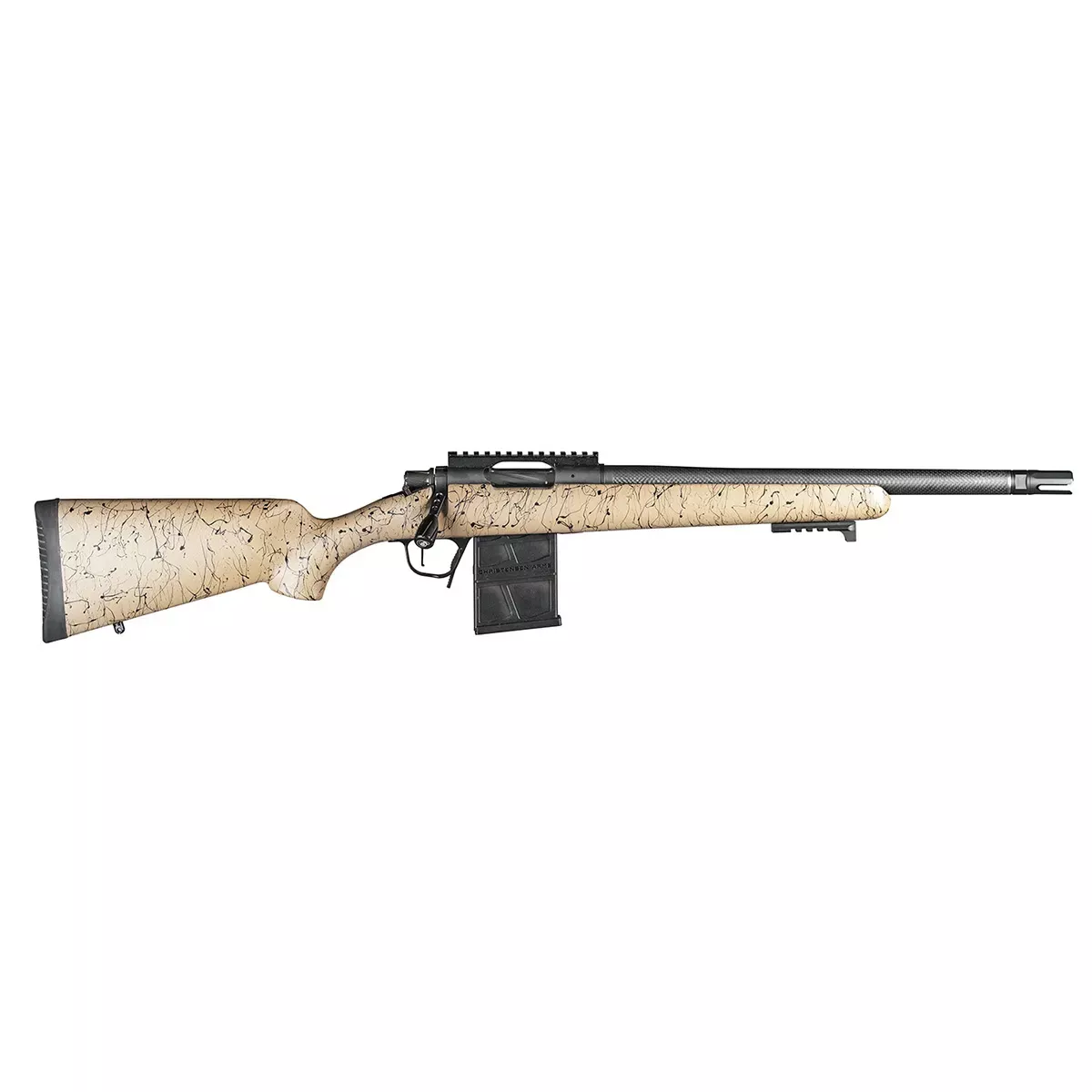 Christensen Arms Ridgeline Scout 6mm ARC Rifle 16″ 4+1 Tan/Black