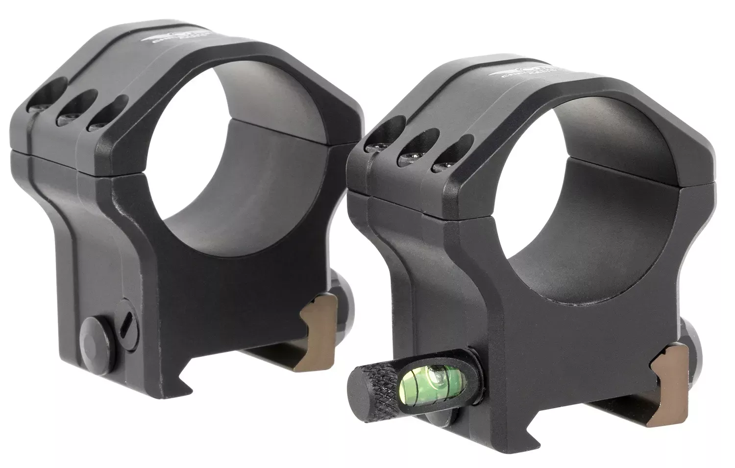 Christensen Arms Tactical PRSR-HD 30mm Scope Rings Picatinny Mount for 56mm Objective Black Anodized Aluminum 8100004202