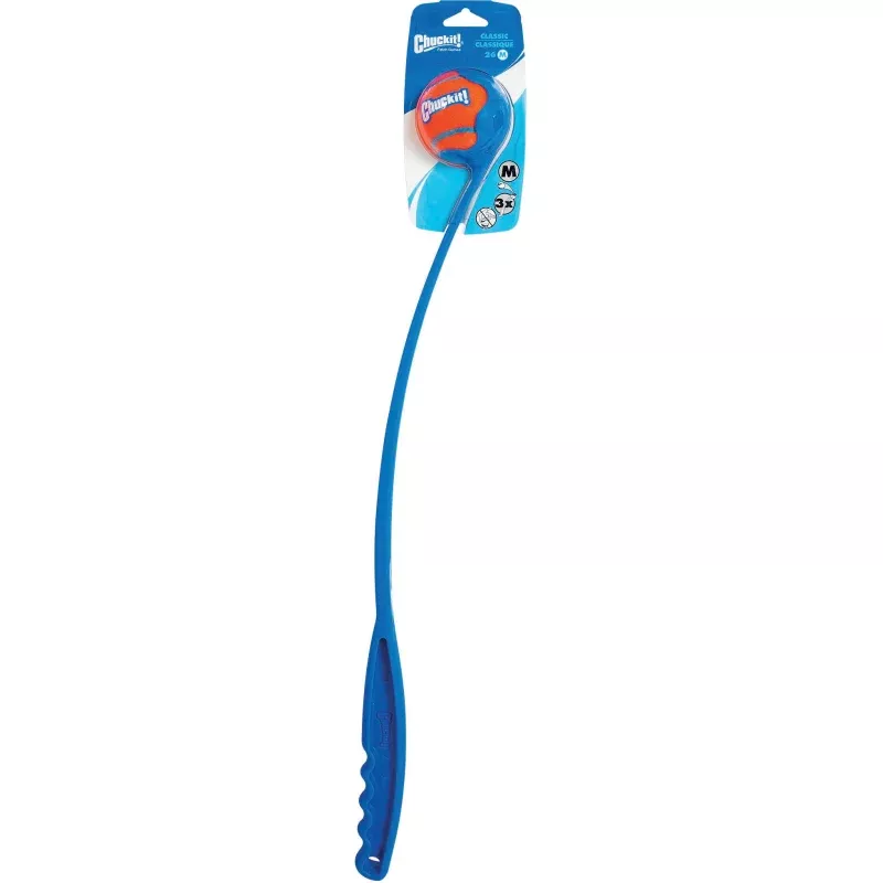 CHUCKIT! Classic 26 M Launcher – Durable Dog Toy Launcher for Long-Distance Fetch
