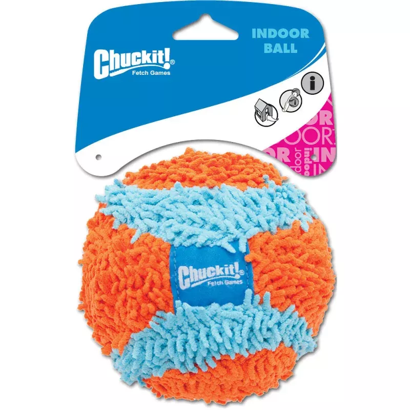 CHUCKIT! Indoor Ball – Durable Rubber Dog Toy for Indoor Play