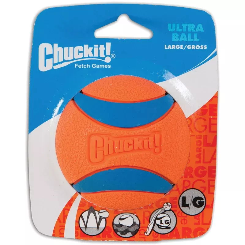 Chuckit! Ultra Ball Large – Durable Fetch Toy for Dogs