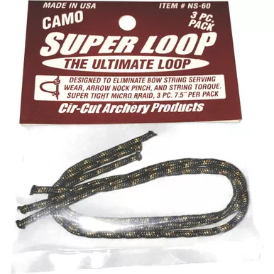 Cir-Cut NS-60 Release Rope, 7.5 Inches, Camo, 3 Pack