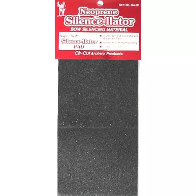Cir-Cut SA-30 Silence-Ilator Pads, 3.5x7 Inches, Black, 2 Pack