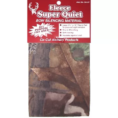 Cir-Cut SA-60HD Micro Fleece Silencing Material, 3.75x10 Inches, Camo