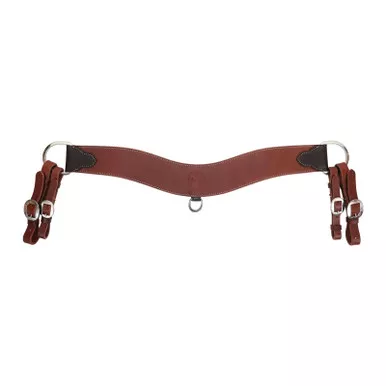 CIRCLE Y Rosewood Tripping 4in Breast Collar (6045-25-SF)