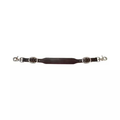 CIRCLE Y Smooth Walnut Leather Wither Strap (0009-0001)
