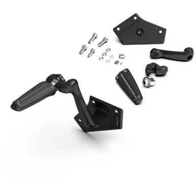 CIRO Adjustable Passenger Comfort Peg Mounts with Rail Footpegs for Gold Wing