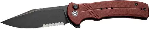Civivi Knife Cogent 3.47″ – Burgundy G10/black Stonewash