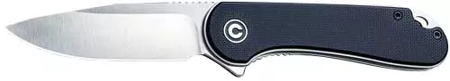 Civivi Knife Elementum 2.96″ – Black G10/satin D2 Liner Lock