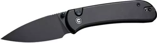 Civivi Knife Quibit 2.98″ Blk/ – Blk Stonewash Button Lock