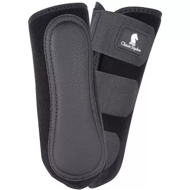 CLASSIC EQUINE EZ Wrap Lite Hind Splint Black Boots (EWL200BK)