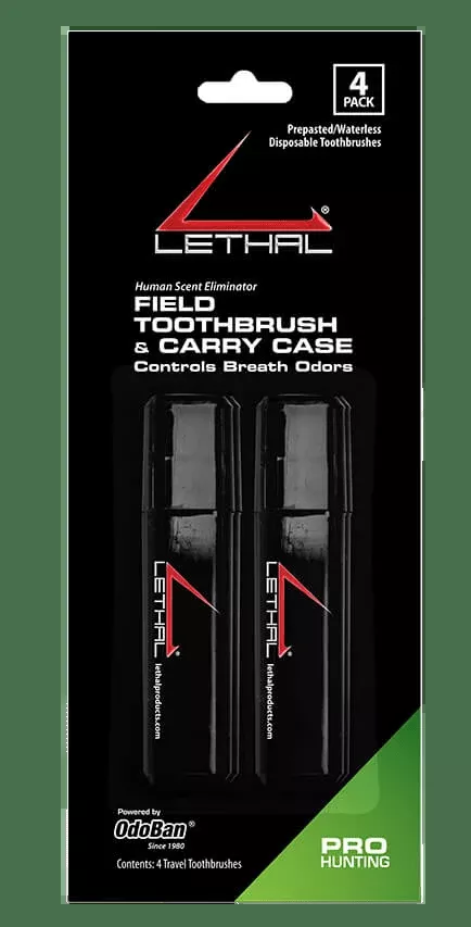 Clean Control/lethal Prod Travel Toothbrush, Lethal 95846748p Prepasted Travel Toothbrush 4