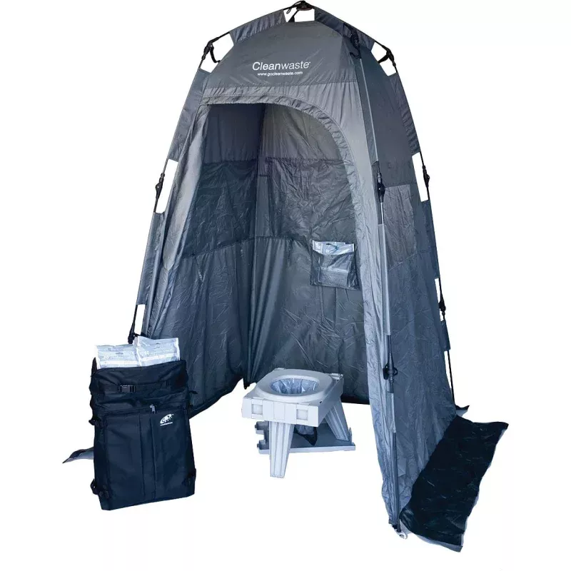 CLEANWASTE Go Anywhere PO Rt Toilet System – Portable Waste Management Solution