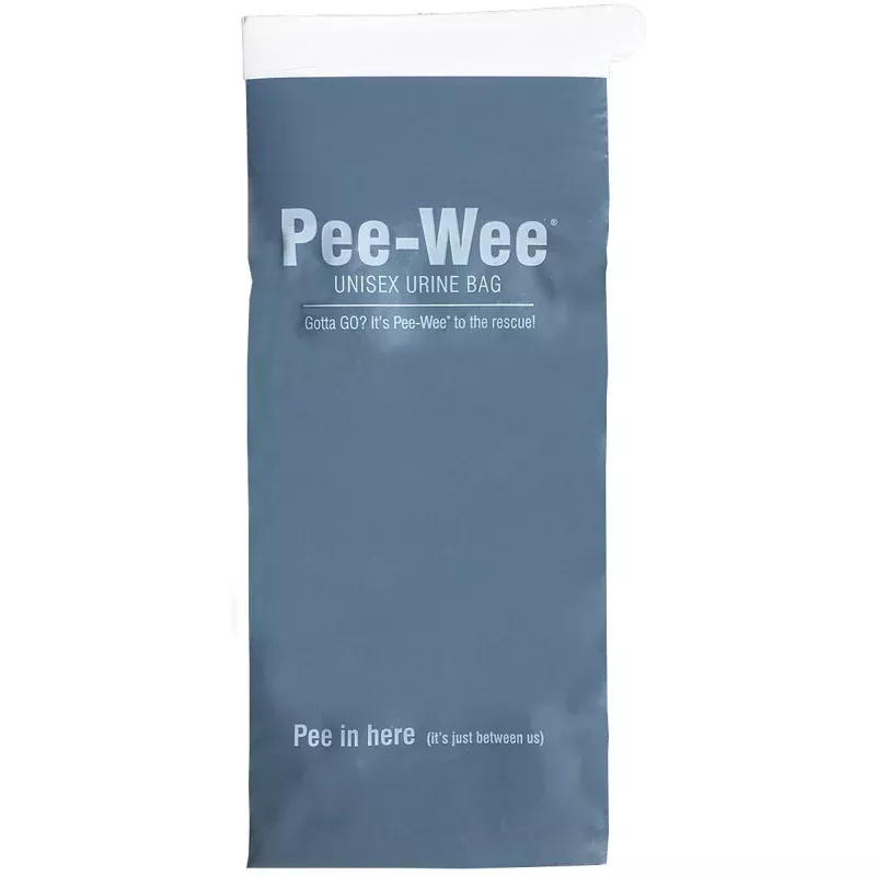 CLEANWASTE Pee Wee Urine Bag Singles – Portable and Discreet Urine Collection Solution