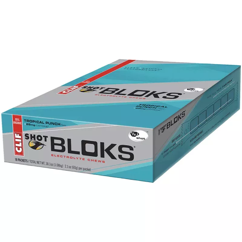 Clif Bar Clif Shot Blok Tropical Punch Energy Chews