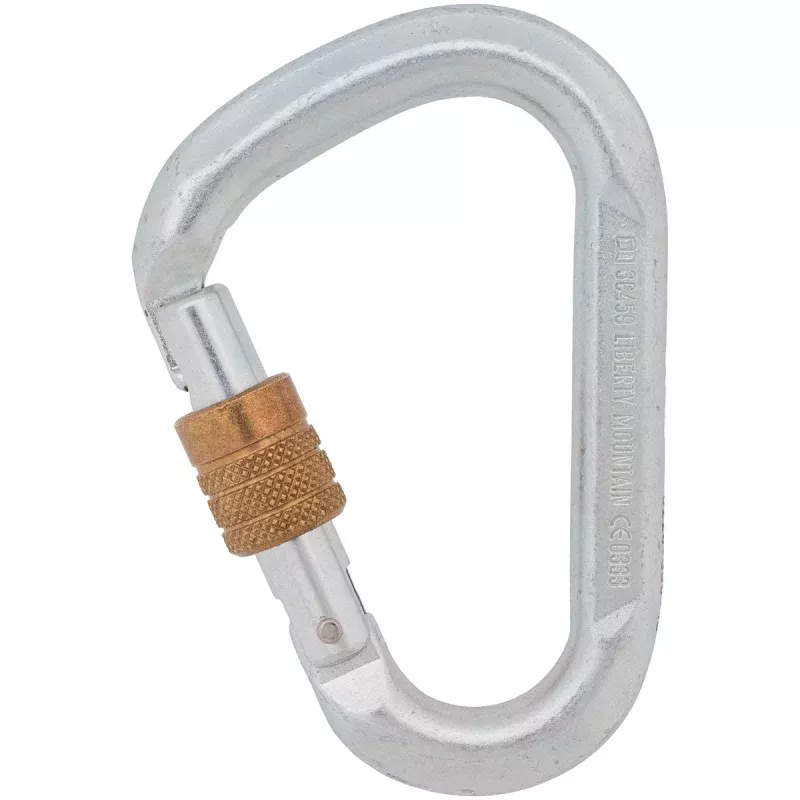 Climbing Technology Ct Steel HMS Sg Carabiner for Rope Climbing and Safety
