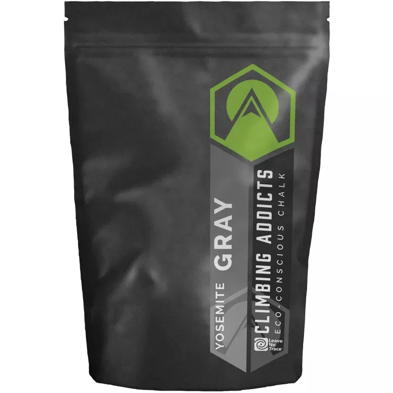 ClimbingAddicts Yosemite Gray Chalk 200g for Improved Grip and Performance