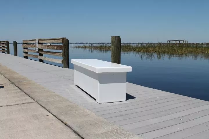 CM Marine Dock Box Lid Kit | Model LIDKIT-RWDB Series | Rough Water Dock Box Replacement Lid Assembly | For Universal Fit