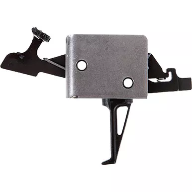 CMC Triggers 92504 AR-15/AR-10 Two Stage Trigger, Flat Pin, 2 lbs Set-2 lbs Release, Black