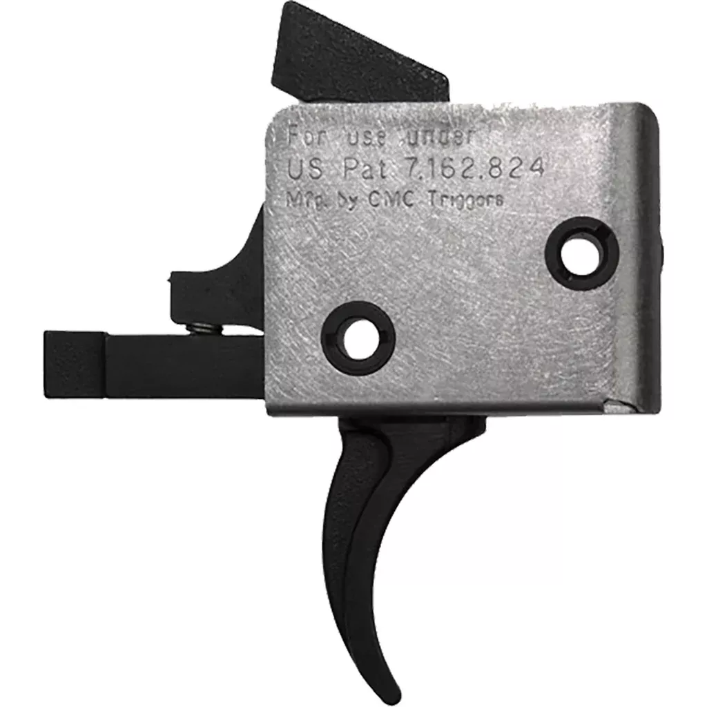 Cmc Triggers Ar15/ar10 Single Stage Trigger Curved 2-2.5 Lb. Pull