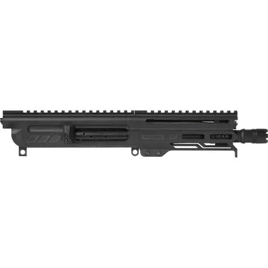 CMMG 30B0E67AB Dissent MK4 300 Blackout 6.50", Left Side Charging Handle, Armor Black, Zeroed Linear Comp, 4.60" M-LOK Handguard, Picatinny End Plate, Fits AR-Platform