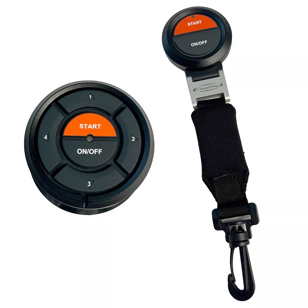 CoastKey Standard Twin Mercury Engine Keyless Ignition w/Keyless Stop/Start, Remote Stop/Start,Ecos [C0211]
